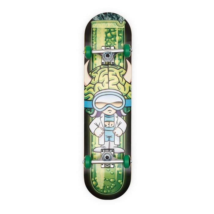 SPEED DEMONS Brainiac Complete Skateboard 7''